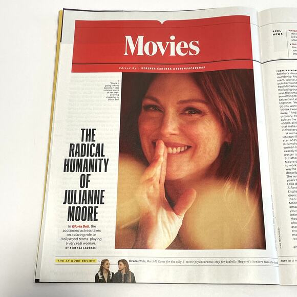 Entertainment Weekly March 8 2019 Captain Marvel Brie Larson Oscars Good Fight - Picture 8 of 12